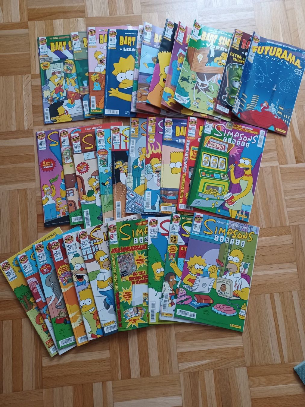 Comics: The Simpons Comic 30 Hefte – Gebraucht aus Vitznau von iva_t5l6