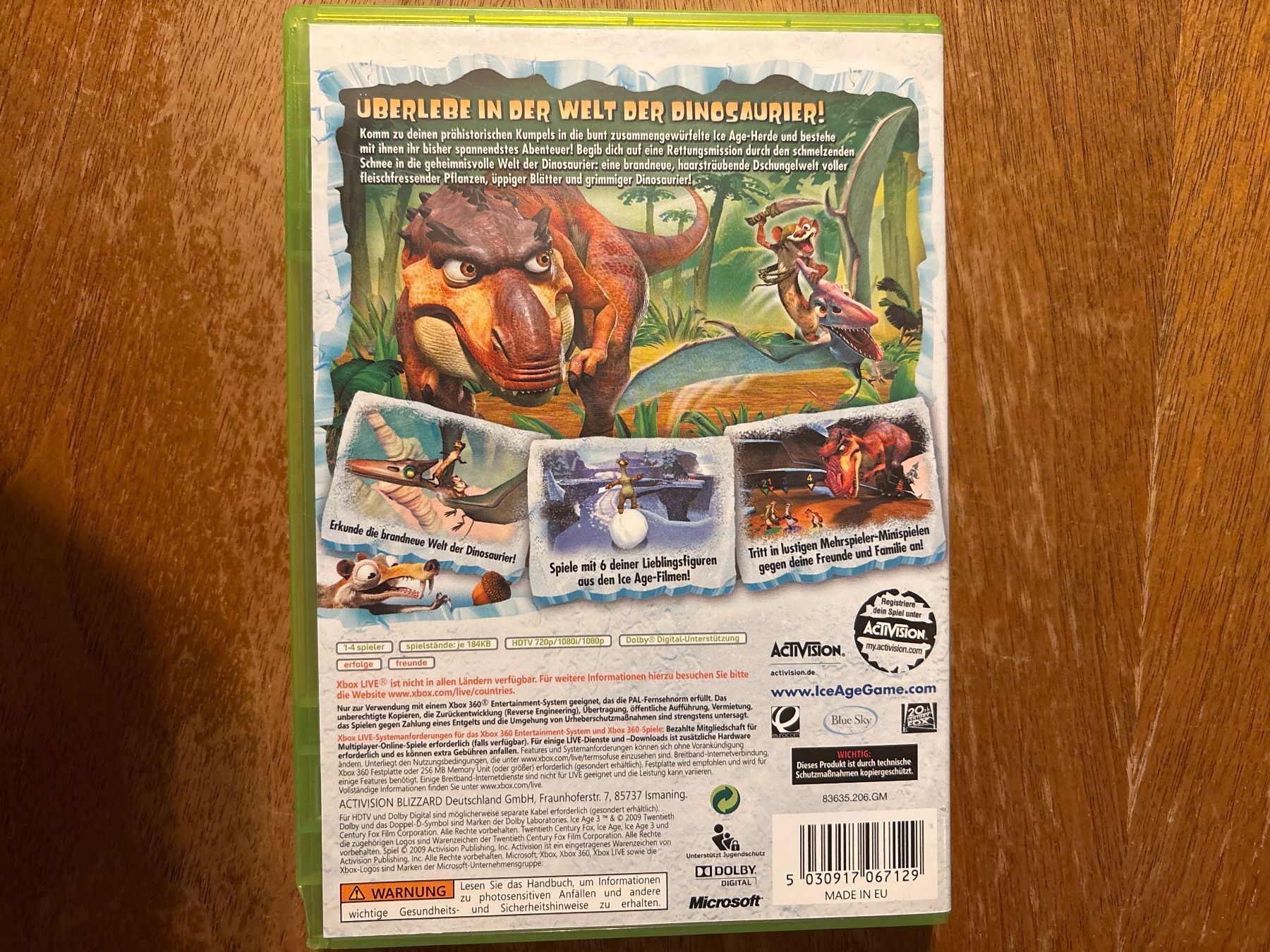 Microsoft Giochi: ICE AGE 3 - Microsoft XBOX 360 – Usato da Zürich venduto da hiddentreasures_zh 1