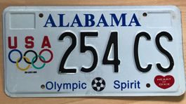 Autonummer USA - Alabama
