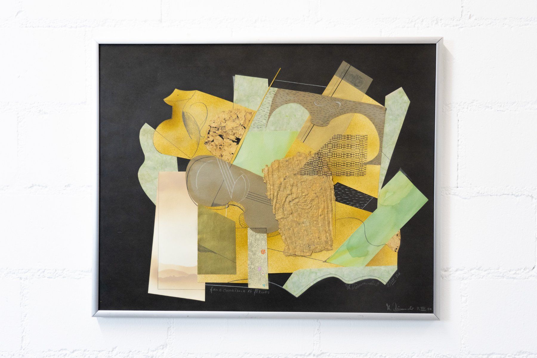 Dipinti: Collage Nr. 1 Kunst - Versand möglich – Usato da Schaffhausen venduto da Studio-Ara