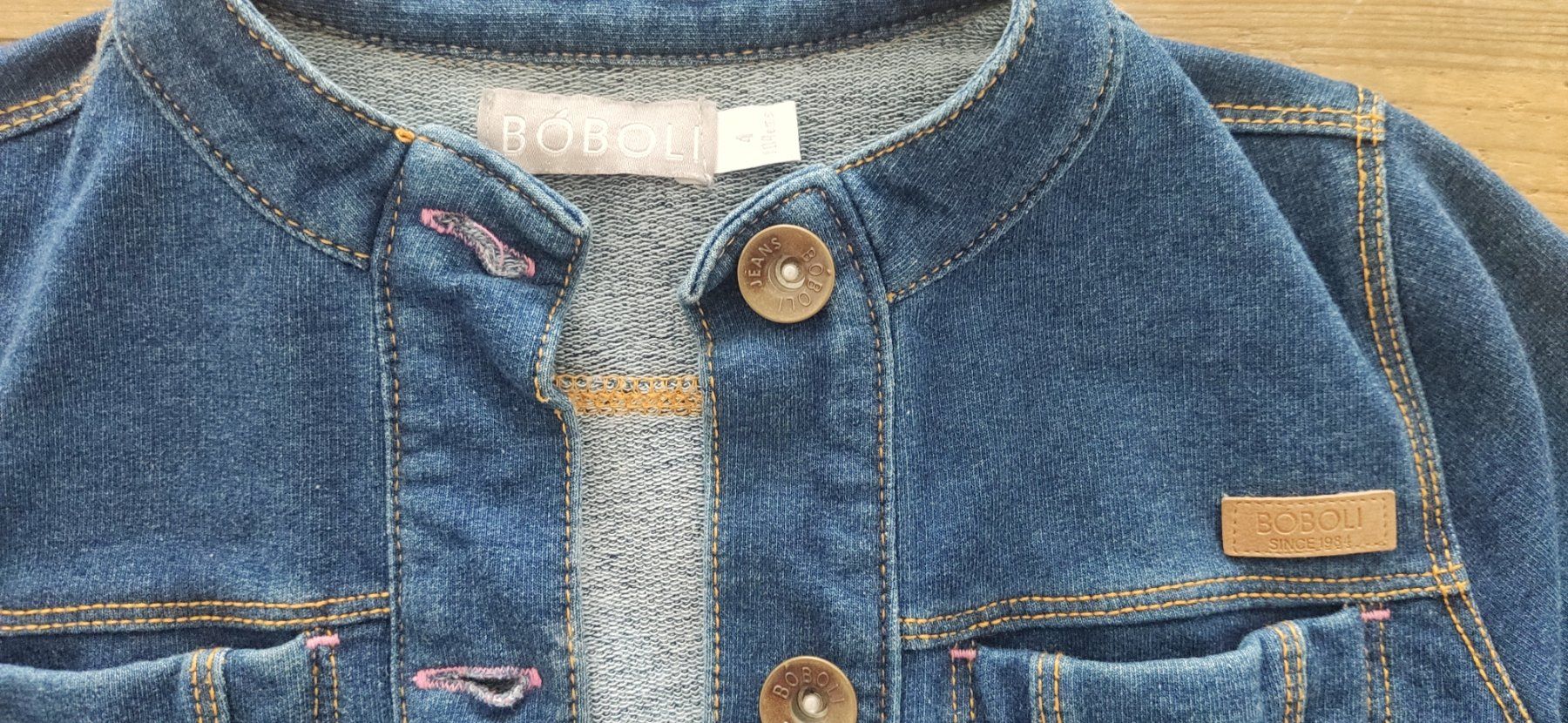 Jacken & Mäntel: Jeans Jacke von Bóboli Grösse 104 – Gebraucht aus Wallisellen von Taurusit 1