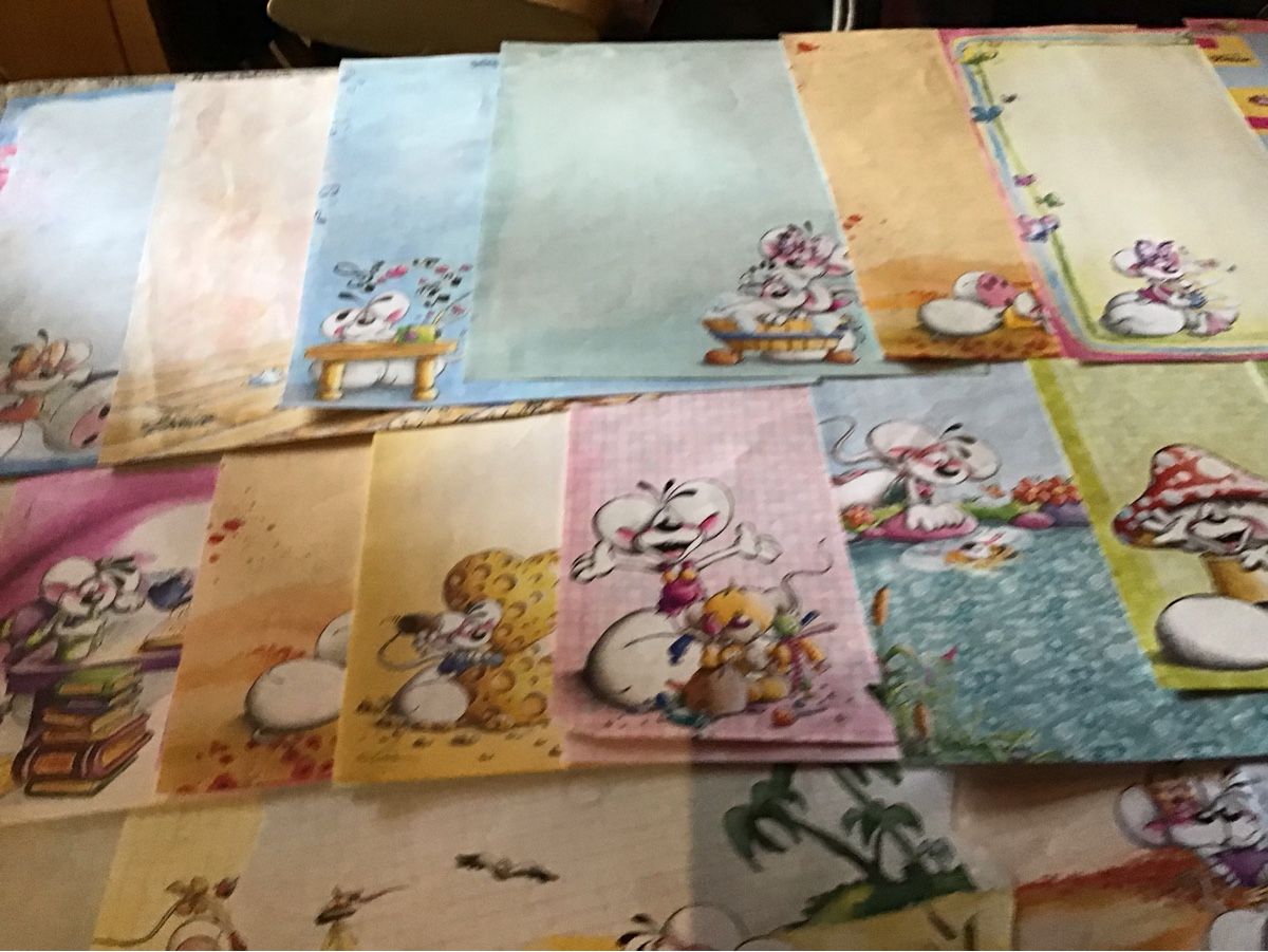 Carta: Schreibpapier Set ca.50 ca200Diddel A4Blätter – Usato da Bazenheid venduto da jud_wk8k 9