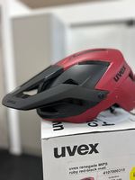 Velohelm uvex renegade MIPS ruby red-black matt 