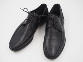 BALLY Schnürschuhe Leder Gr. 40,5 (100428)