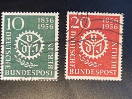 BRD Berlin 1956 Satz 100 J. Verein Deutscher Ingenieure gest