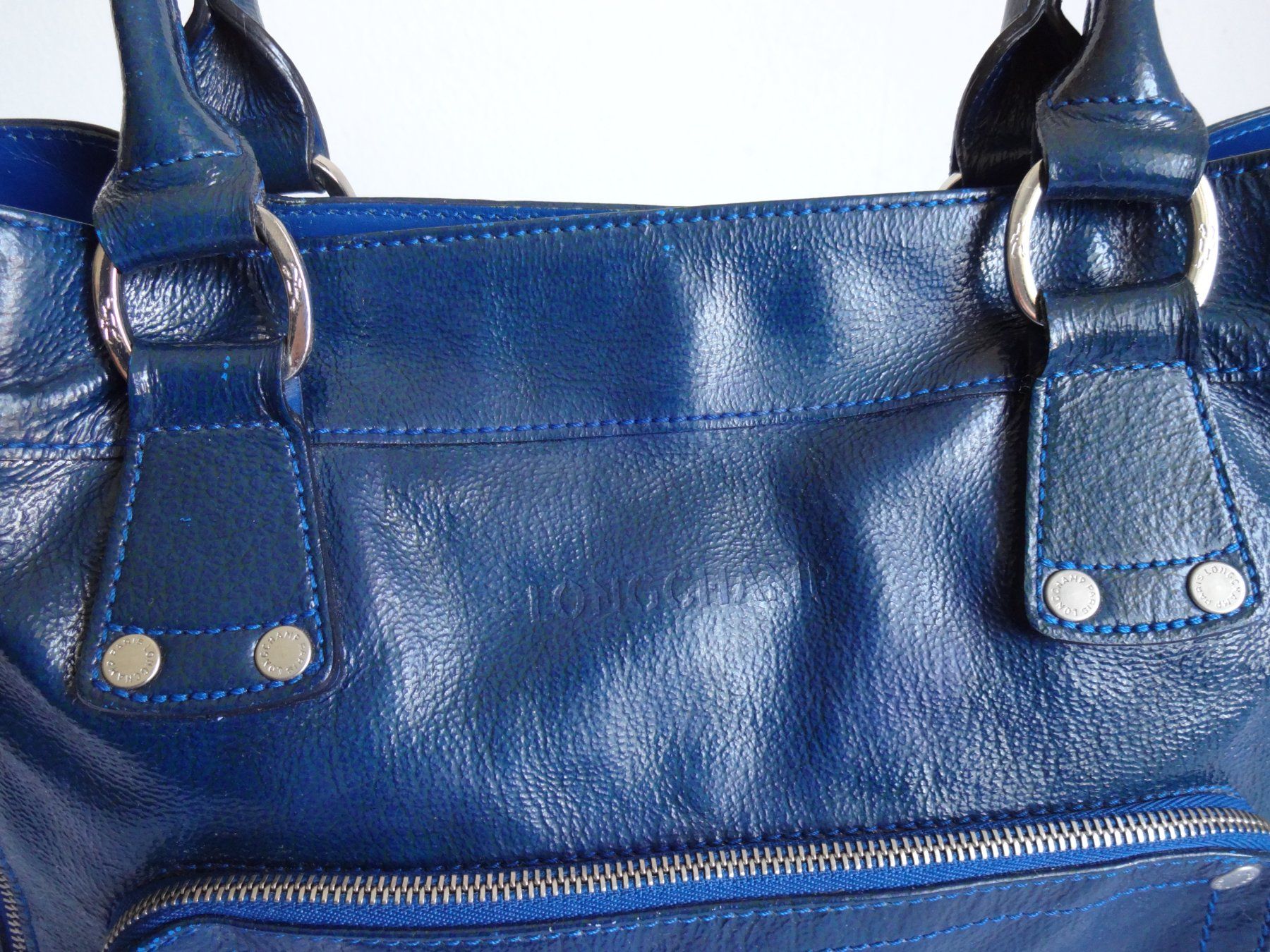 Longchamp Borse da donna: Orig."Longchamp" Lackleder Tasche – Usato da Frauenfeld venduto da Riaa 1