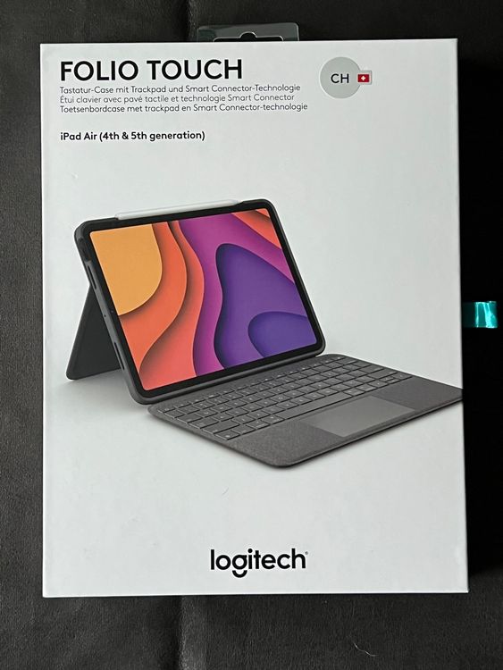 Logitech Folio Touch IPad Case Mit Tastatur & Trackpad – Für IPad Air 11 Zoll (M2/M3), Deutsches Layout