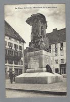 1913, LA CHAUX-DE-FONDS, MONUMENT DE LA RÉPüUBLIQUE
