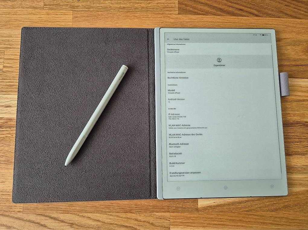 Tablet PC: Viwoods AiPaper 10.65" eInk Tablet Android Carta1300 – Usato da Aarau venduto da 08_15 1