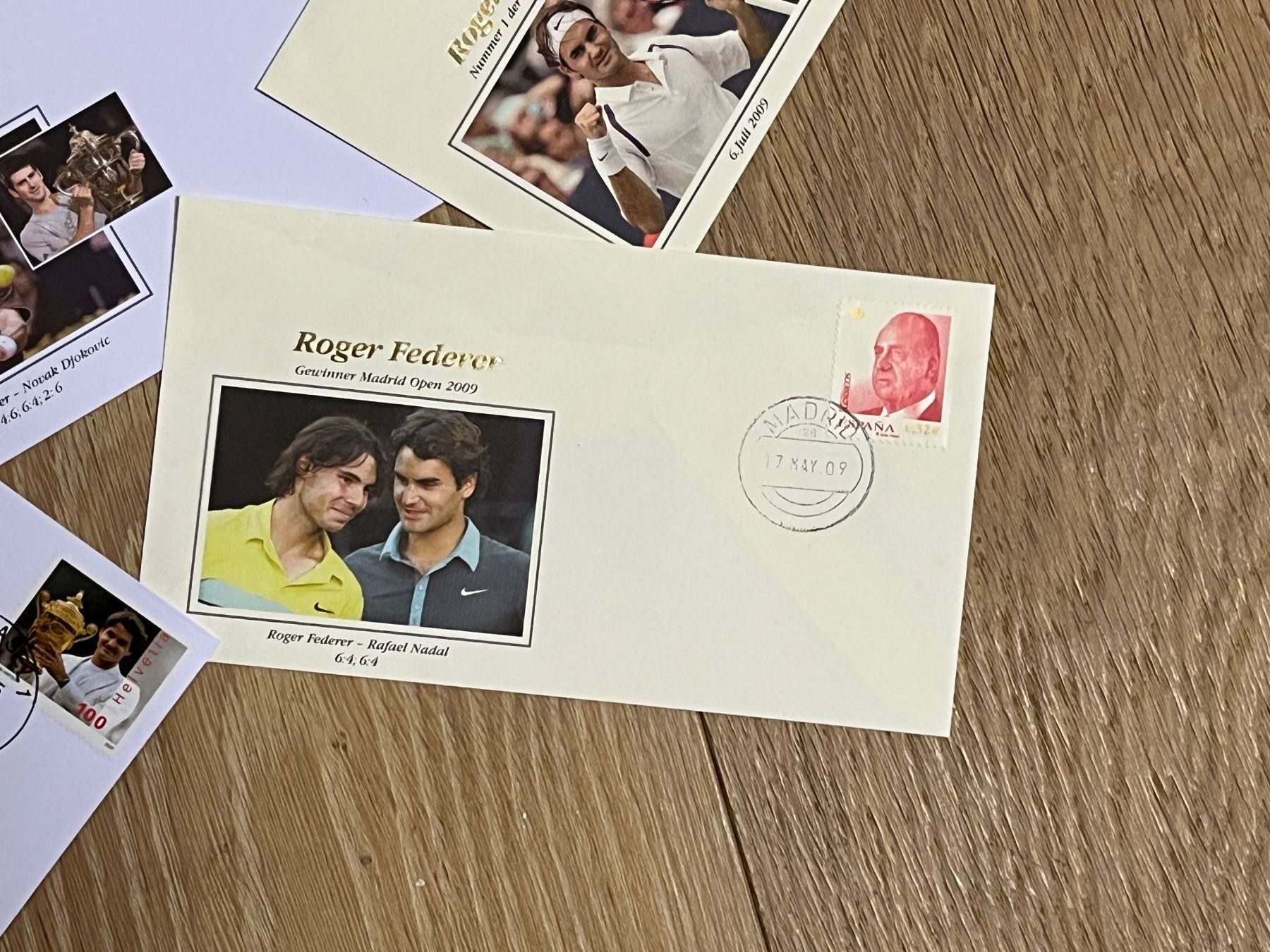 Tutti i francobolli: Roger Federer Briefmarken Konvolut – Usato da Winterthur venduto da Wusa01 3