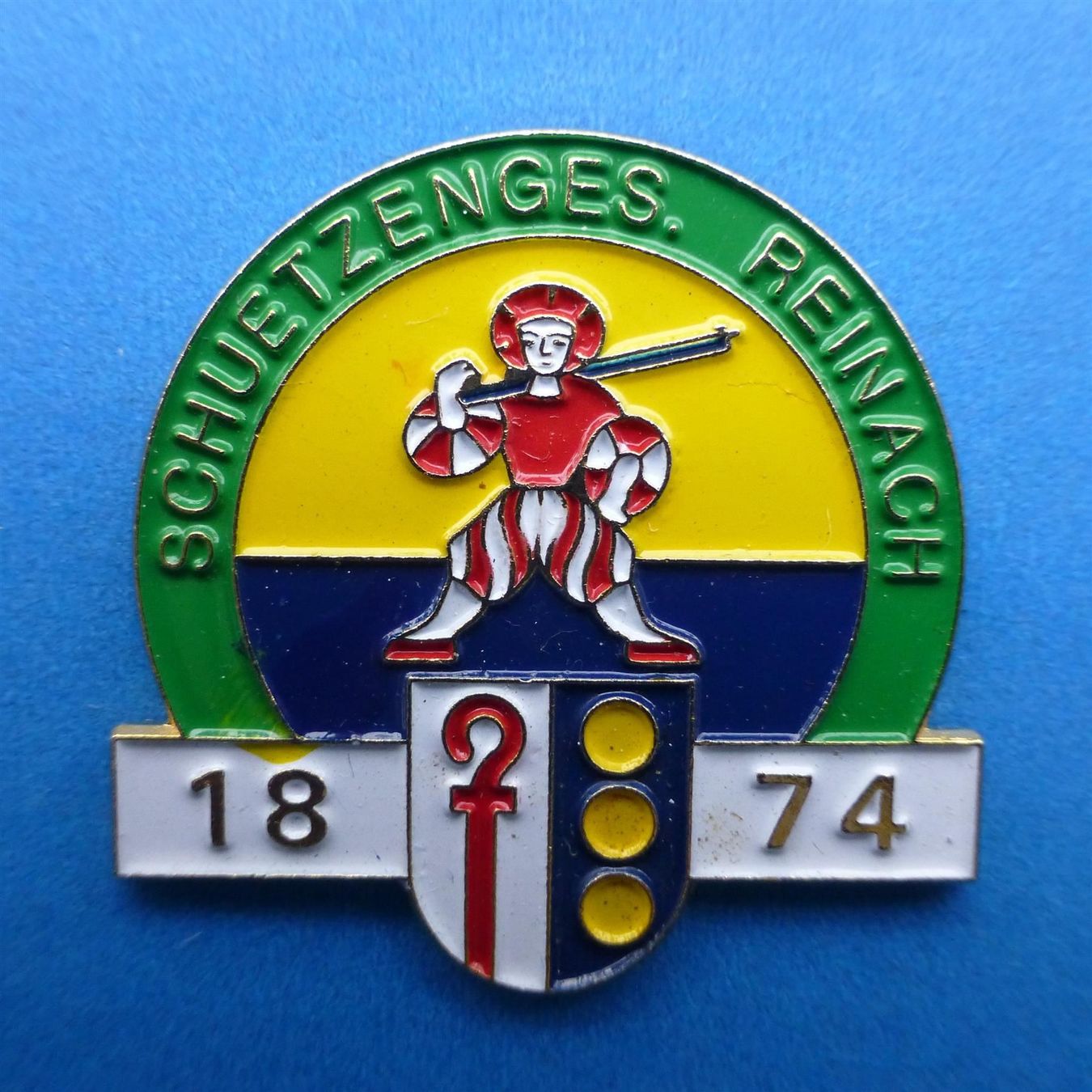 Médailles: Pin Schützengesellschaft Reinach 1874 – D'occasion à Basel par Falconis