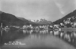 9 Ansichtskarten uralt von ST. MORITZ 1910, ab 1.--/Stück