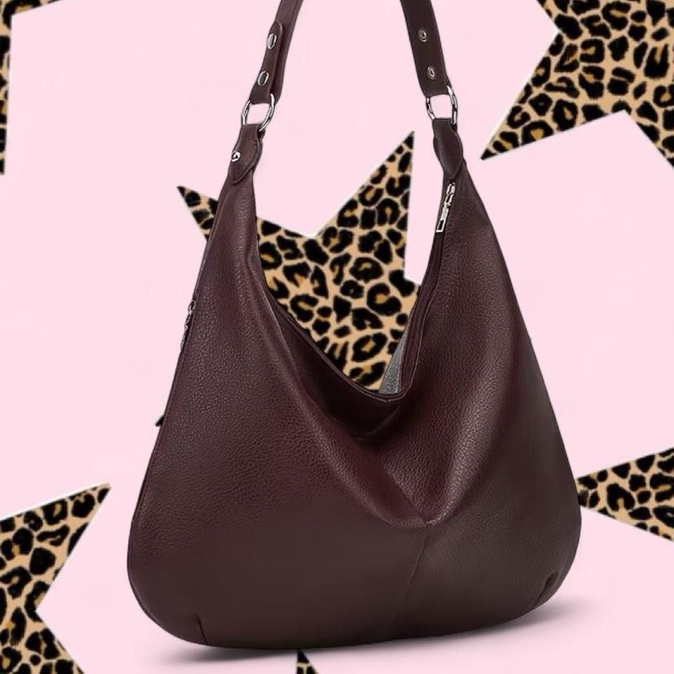 Sacs femmes: Burgundy handbag (fits laptop!)  – D'occasion à Spiegel b. Bern par pre1ovedthreads 1
