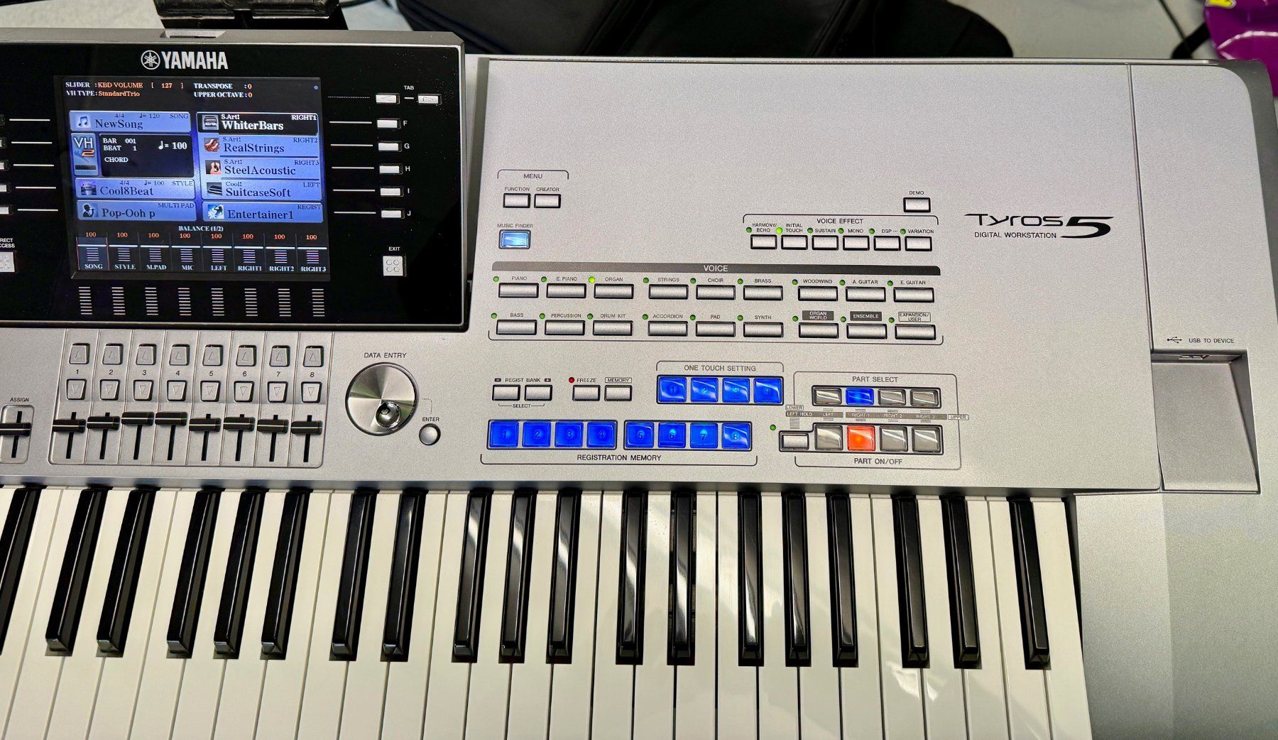 Yamaha Musikinstrumente: Yamaha Tyros 5  76 Tasten – Gebraucht aus Uster von  4