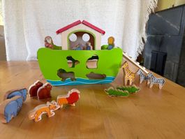 Eichhorn Arche Noah mit Tieren gut erhalten