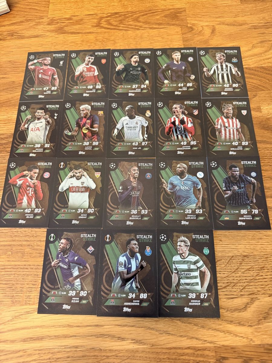Cartoline: Match Attax Stealth Strike Fussballkarten  – Nuovo (secondo la descrizione) da Basel venduto da samuelfr