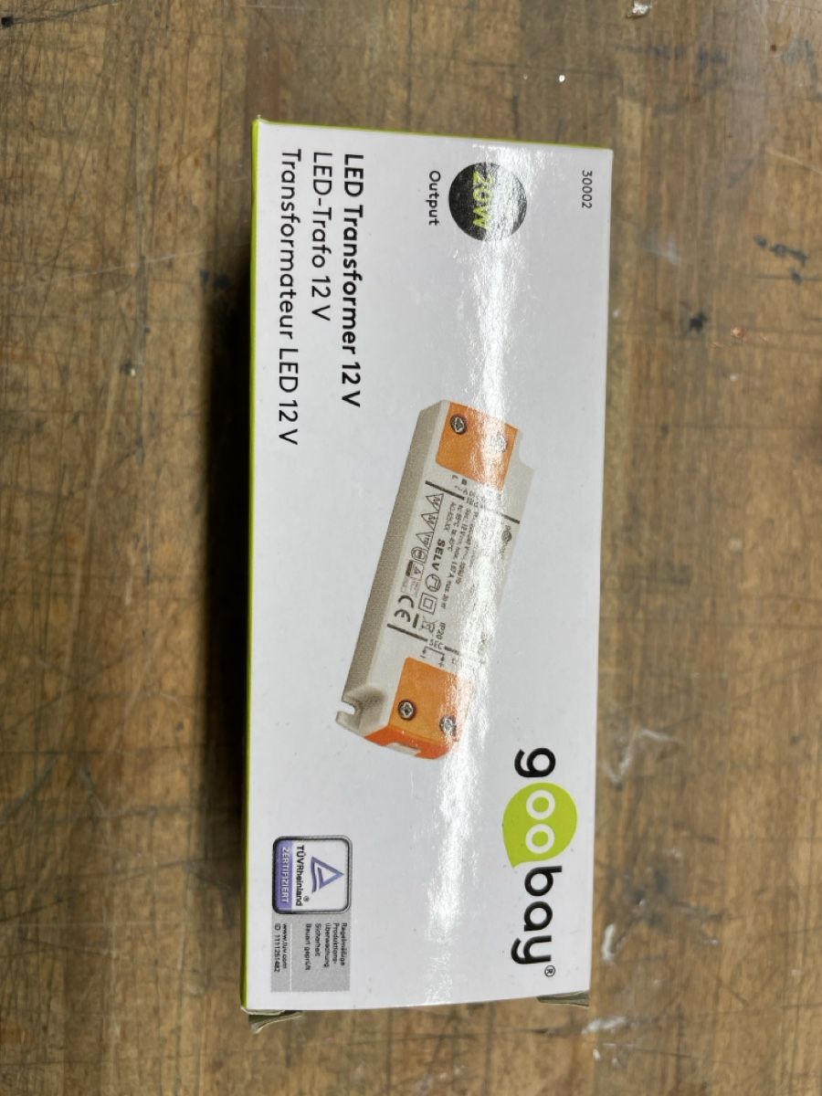Lampes: Goobay LED Transformer 12V 20W – D'occasion à Berikon par Gizimo 1