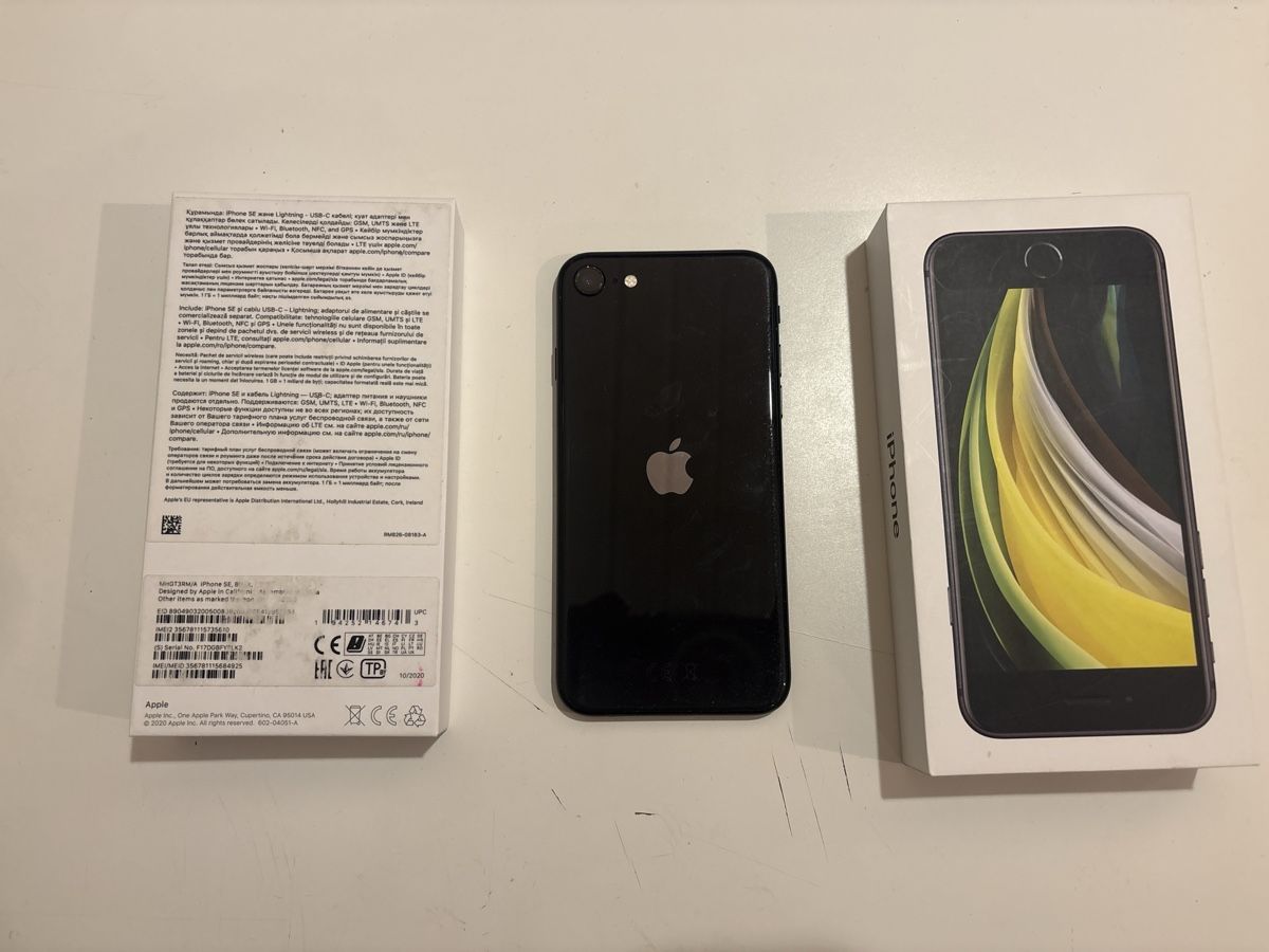 Apple Telefoni cellulari / Smartphones: Apple iPhone SE 2 schwarz mit Originalverpackung – Usato da Roggliswil venduto da Marla1 1