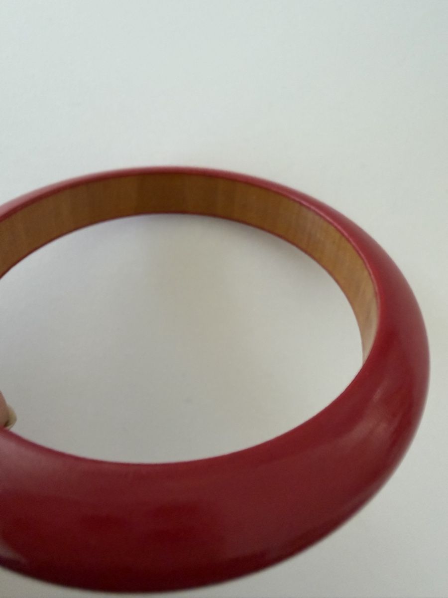 Armbänder & -reifen: Armreif Holz rot lackiert .  – Gebraucht aus Winterthur von tat_ky5h 2