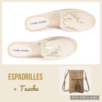 NEU*** ESPADRILLES Pantolette Slides Schlüpfer Sandalen 37