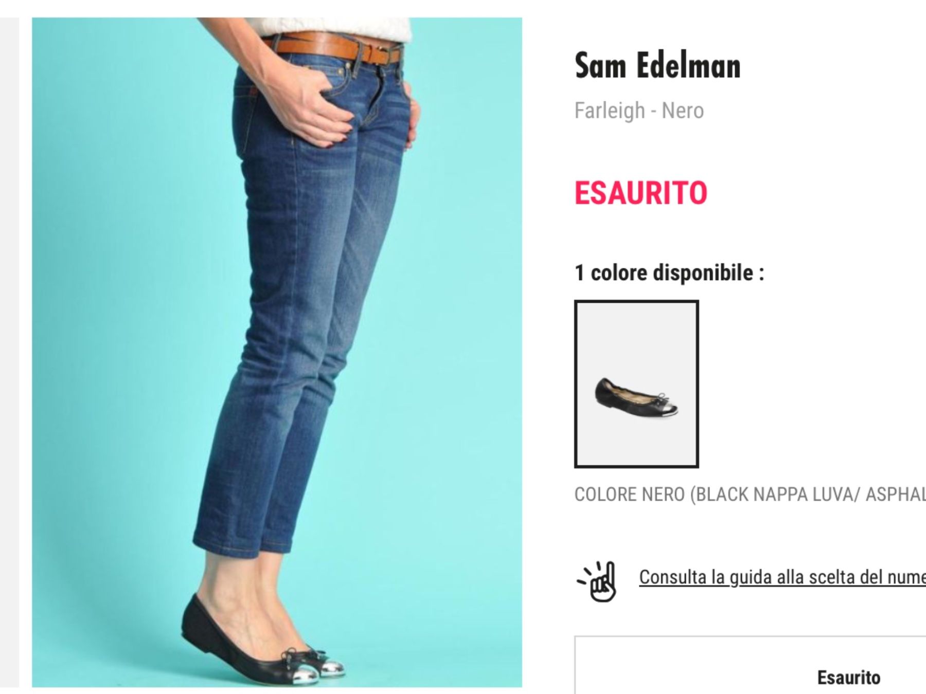 Sam Edelman Scarpe da donna: SAM EDELMAN Leder Ballerina Flats – Usato da Besazio venduto da lionheart63 1