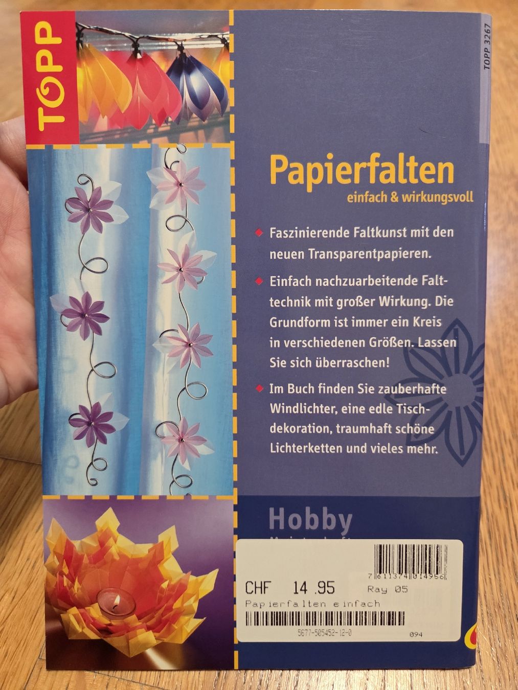 Bücher: TOPP Buch Papierfalten  – Gebraucht aus Luzern von Luzern_Energy 1