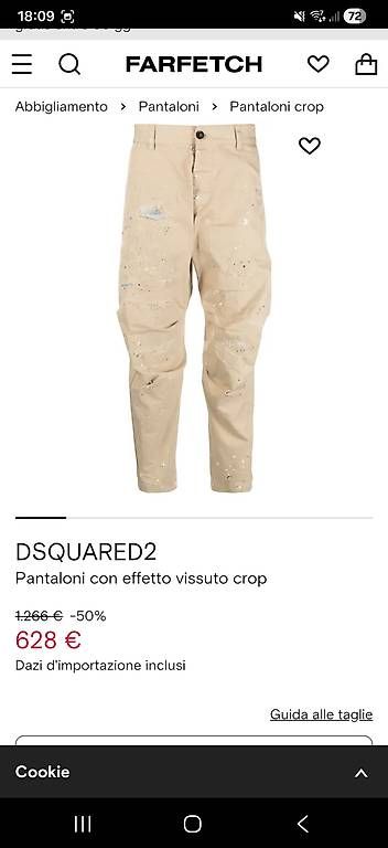 Desigual Pantaloni: Pantaloni uomo Desigual – Usato da Cademario venduto da mir_p2s2 3