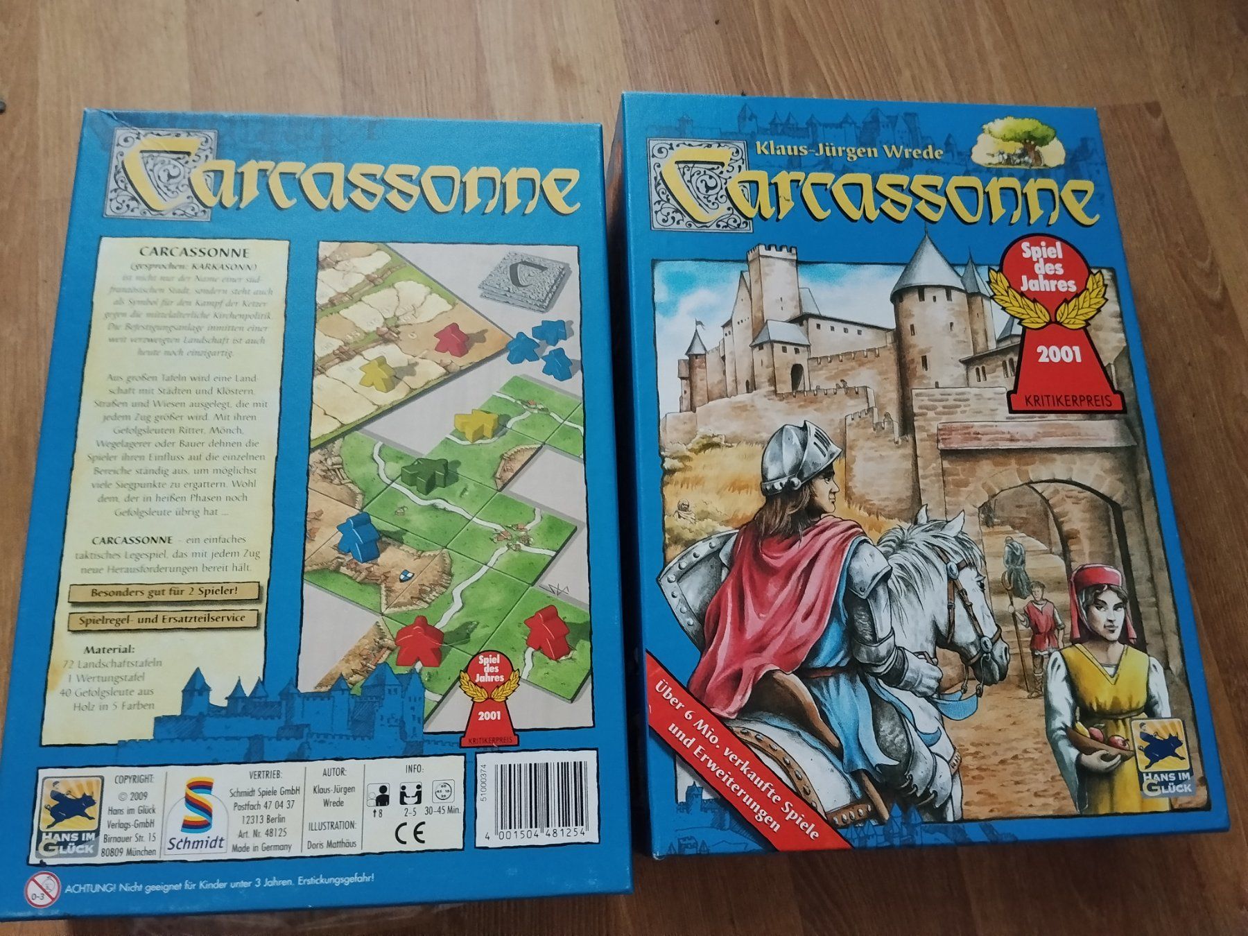 Kosmos Jeux: Brettspiel carcassonne  -2 – D'occasion à Dübendorf par namor00 1