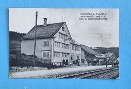 Meistersrüti - Gasthaus zum Schäfli - Bahngeleise