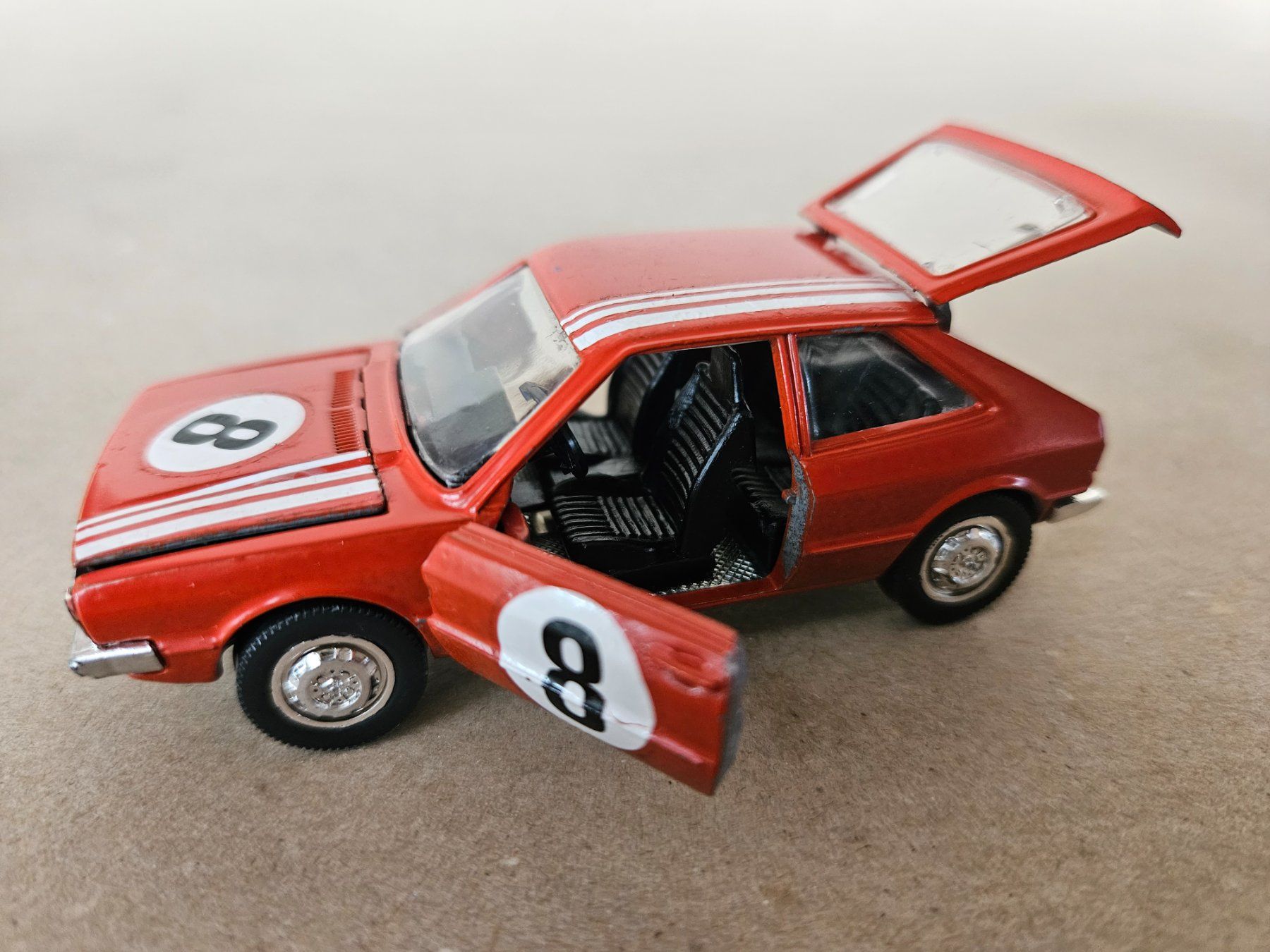 Schuco Modellautos: Schuco VW- Scirocco Rallye Modellauto 2632 – Gebraucht aus Wisen SO von  1