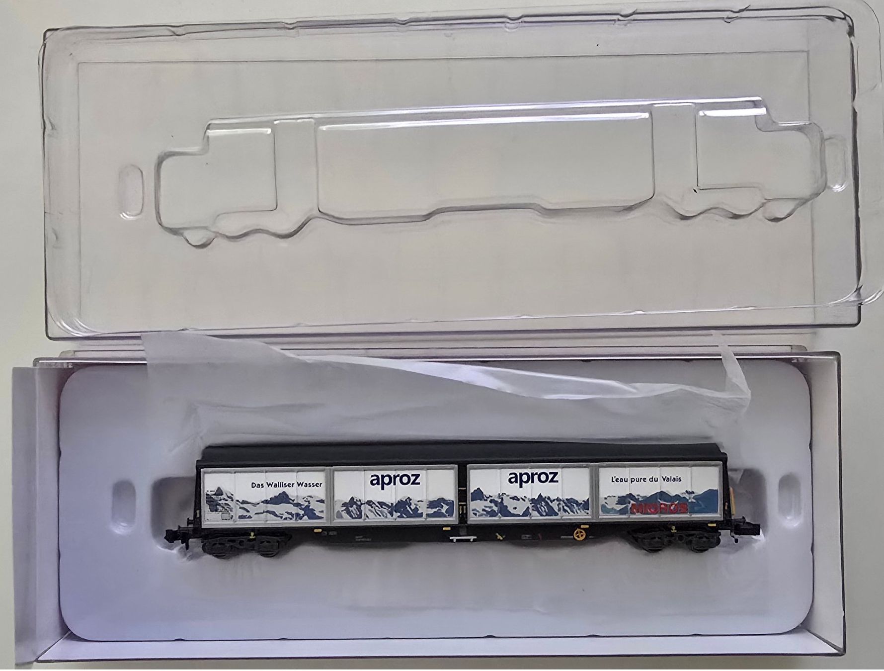 Hobbytrain Modellini di ferrovie: Spur N Hobbytrain 23451 Habils "aproz" – Nuovo e nell'imballaggio originale da Eggenwil venduto da Sonygeil