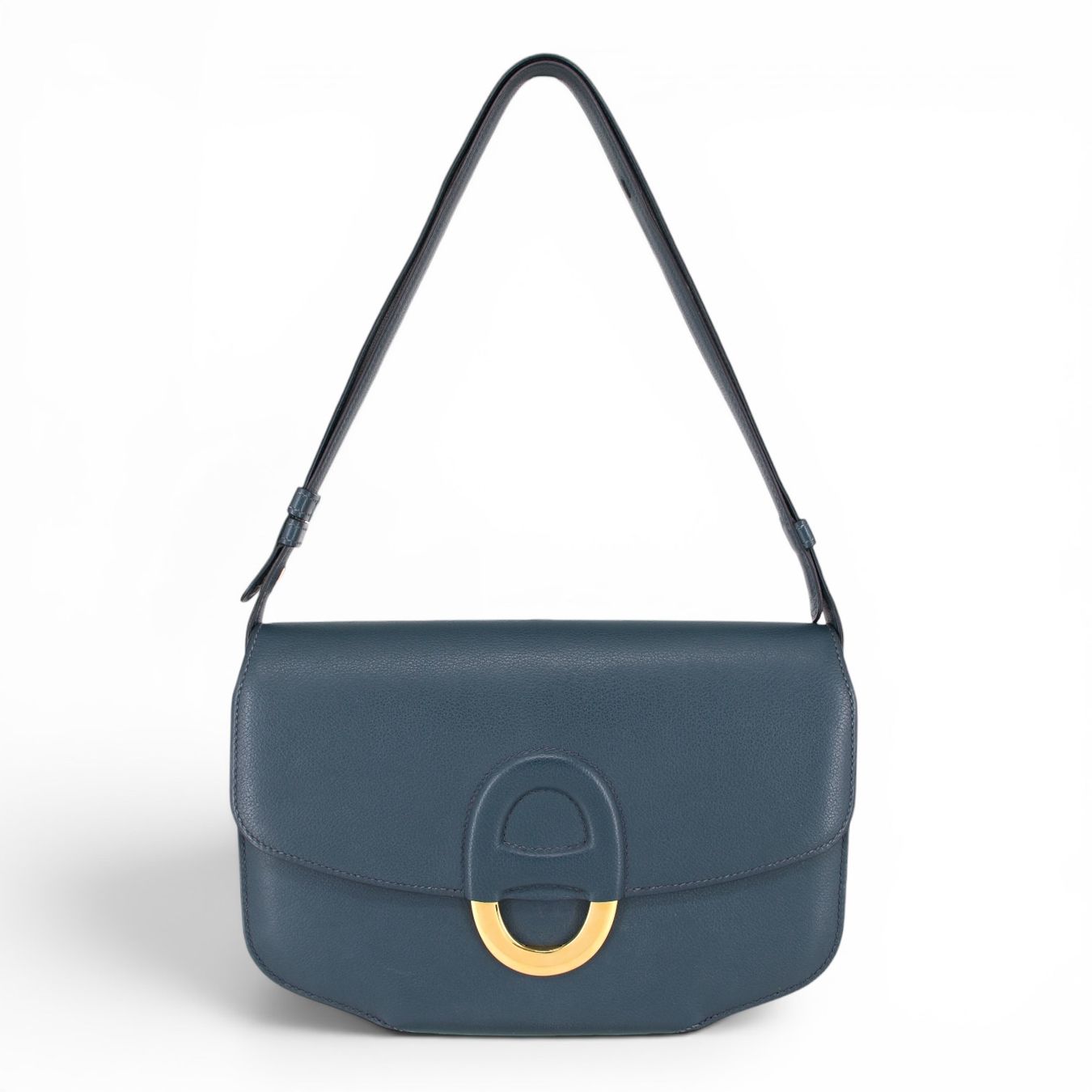 Hermès Borse da donna: Hermès Cherche Midi 25 Evercolor Bleu océan – Usato da Binningen venduto da Designerlabels