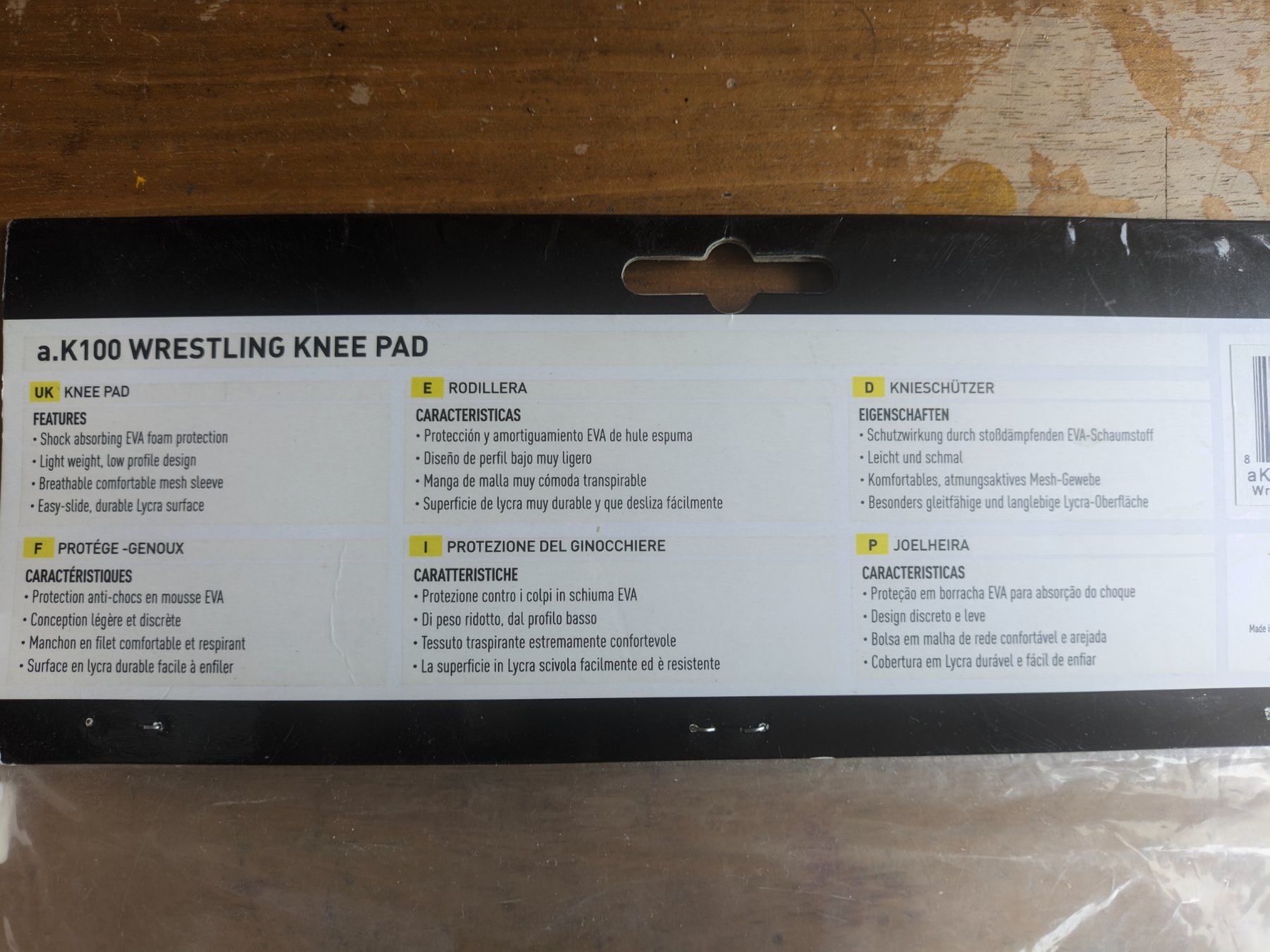 Schutz & Schoner: Adidas ak100 wrestling knee pad – Neu und originalverpackt aus Oberglatt ZH von ale_7tkz 4