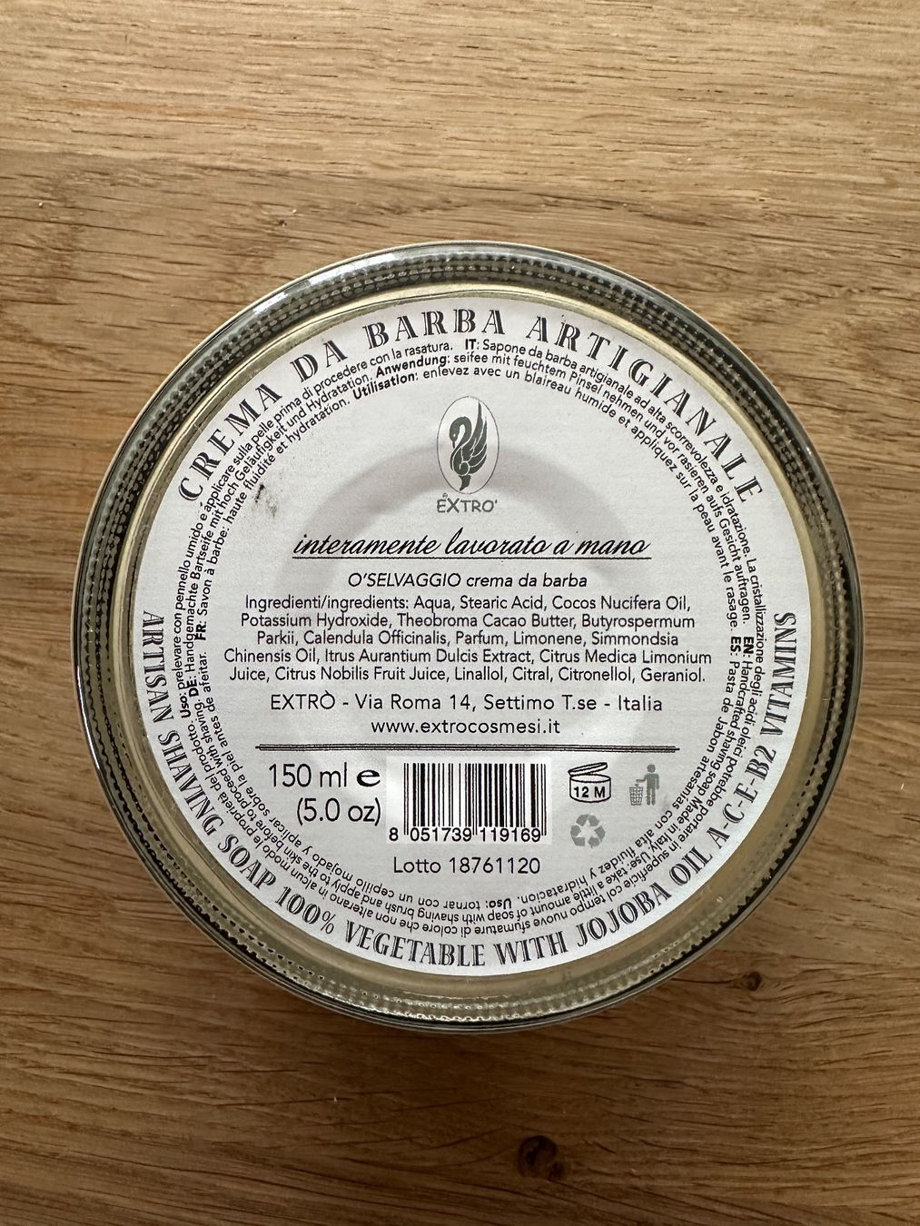Cura del viso: Rasierseife und Aftershave - Extro O'Selvaggio – Usato da Baar venduto da renbee 2