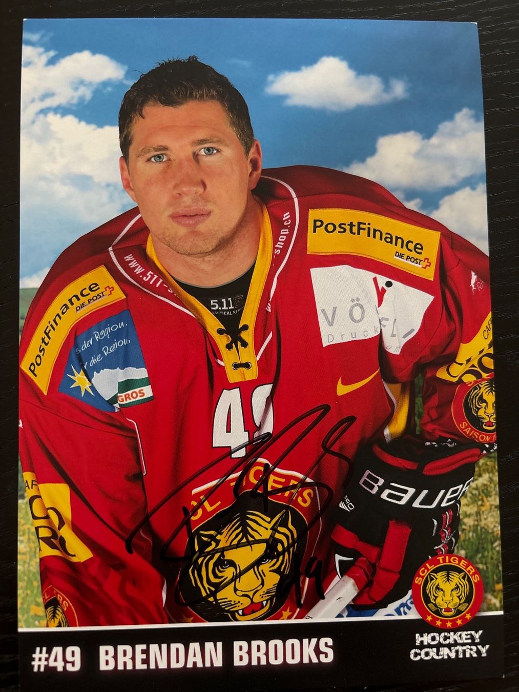 Autografi: Brendan Brooks SCL – Usato da Uetendorf venduto da hoisle
