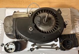 Italienischer Motor + Vergaser + Luftfilter Piaggio Ciao