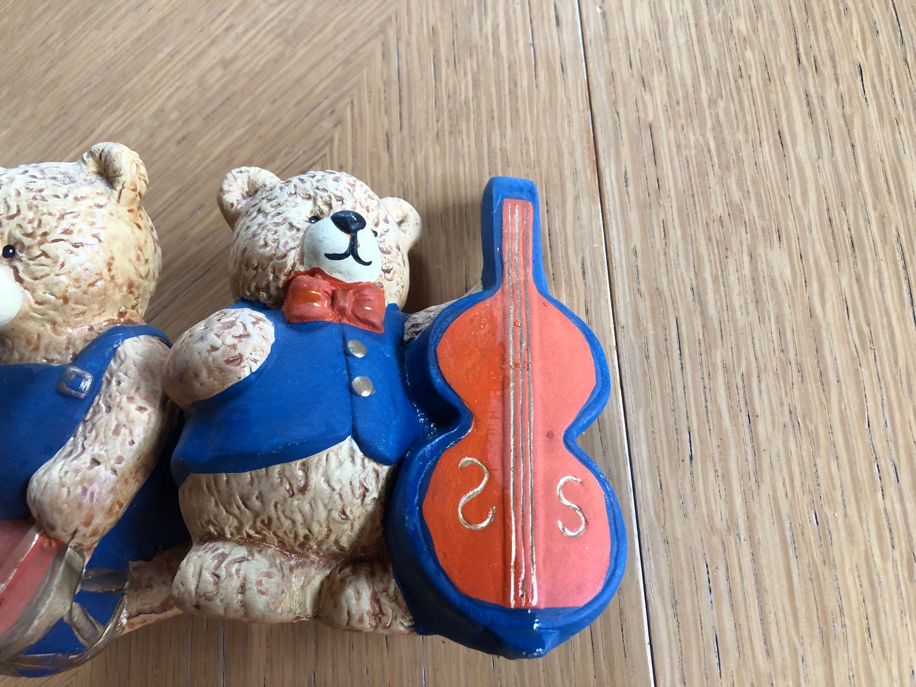 Statuette: 2 Musizierende Bären – Usato da Schübelbach venduto da Dolly990_2 2