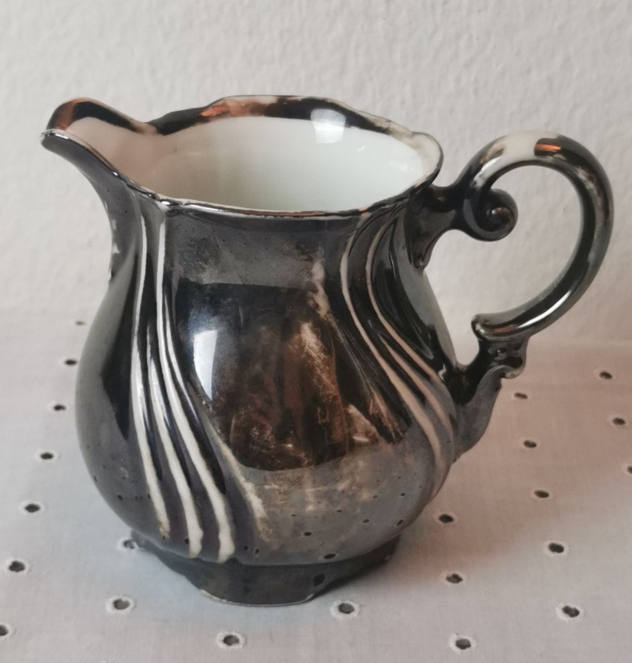 Set di piatti: 2 tlg. versilbertes Kaffee-Set Wächtersbach, Bavaria – Usato da Bülach venduto da wynja 3