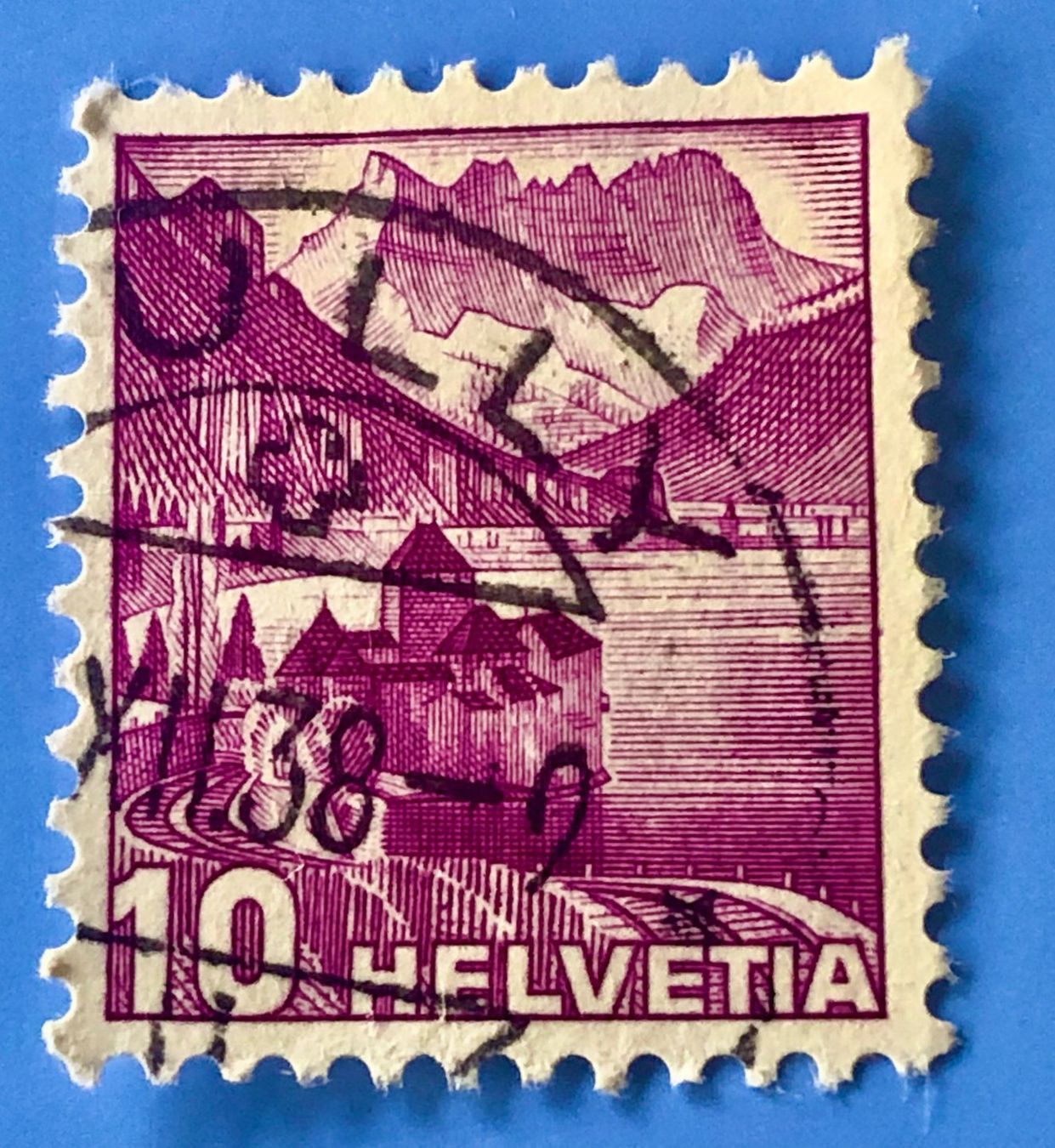 Tutti i francobolli: Nr.203 Landschaftsbilder Stempel    – Usato da Aarau venduto da Billa007