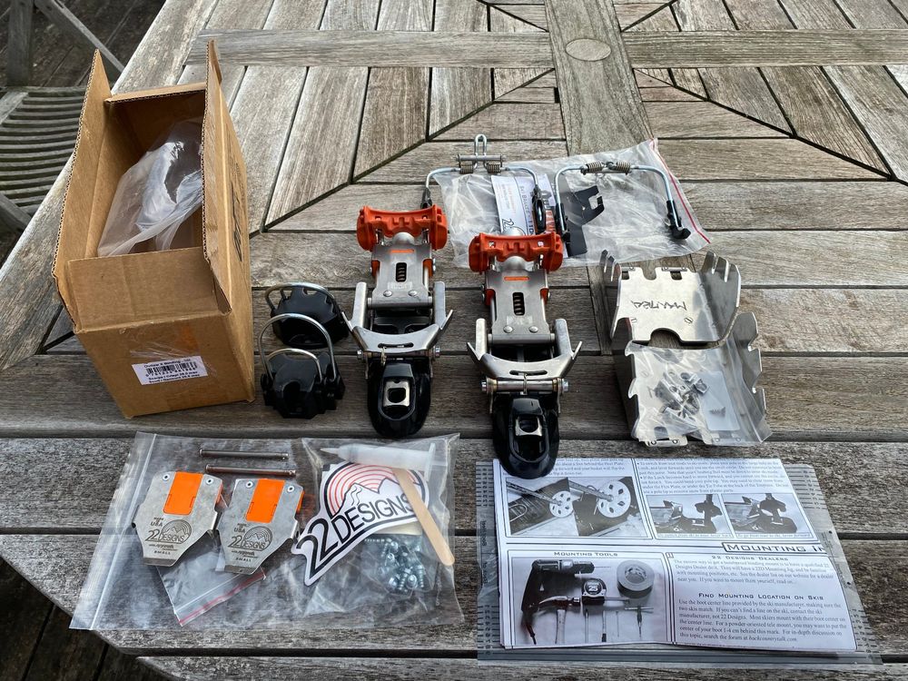 Telemark Binding 22Designs Outlaw X sizeS m.Stopper&Harsche. Kaufen