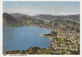 Lugano visto dal Monte Brè TI