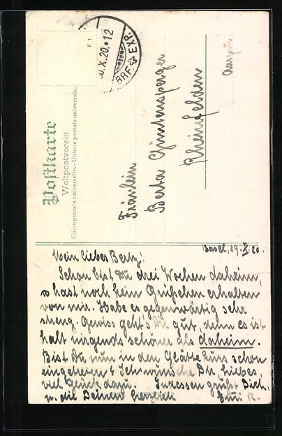 Cartoline postali: AK Basel, Partie an der Pauluskirche – Usato da Berlin venduto da bartko-reher 1