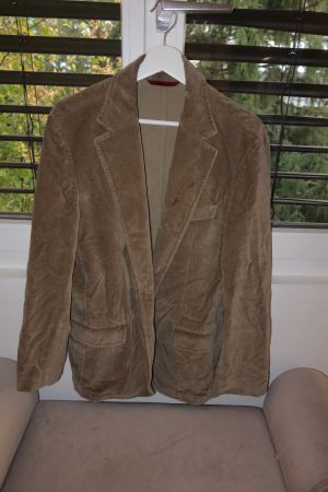 Herren Cord-Blazer braun Grösse M