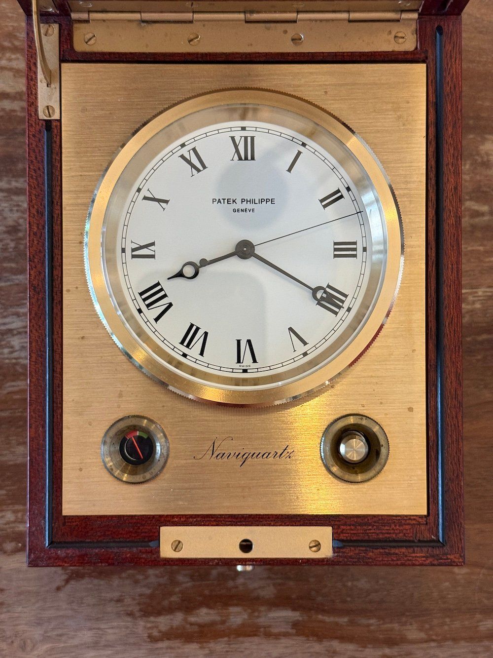 Patek Philippe Orologi: Patek Philippe Naviquartz, Referenz 1215HM-001 – Usato da Zug venduto da Marusan 1