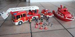 Playmobil Feuerwehrauto 5362 mit Zubehör