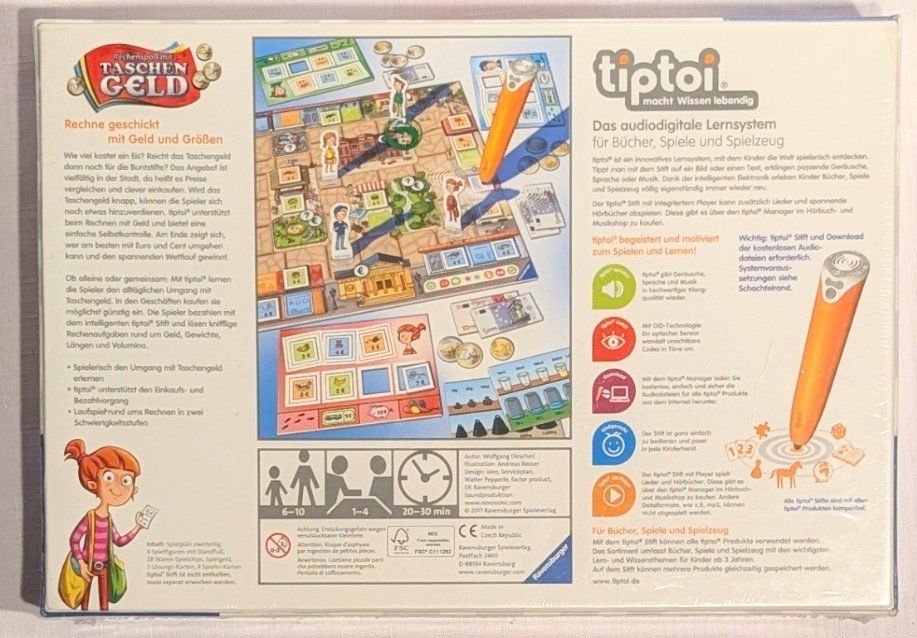 Ravensburger Spiele: Ravensburger Tiptoi - Rechenspaß mit Taschengeld – Neu und originalverpackt aus Wängi von ABIZONE-86 1