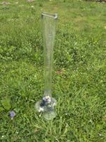 Hergiswiler Glas Elefantenfuss-Vase - Jugend