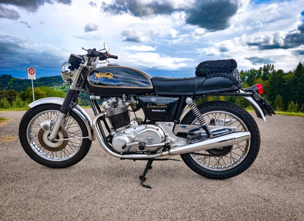 Norton Route: Norton Commando 850 MK 3, Veteranenstatus – D'occasion à Zürich par venus018 4