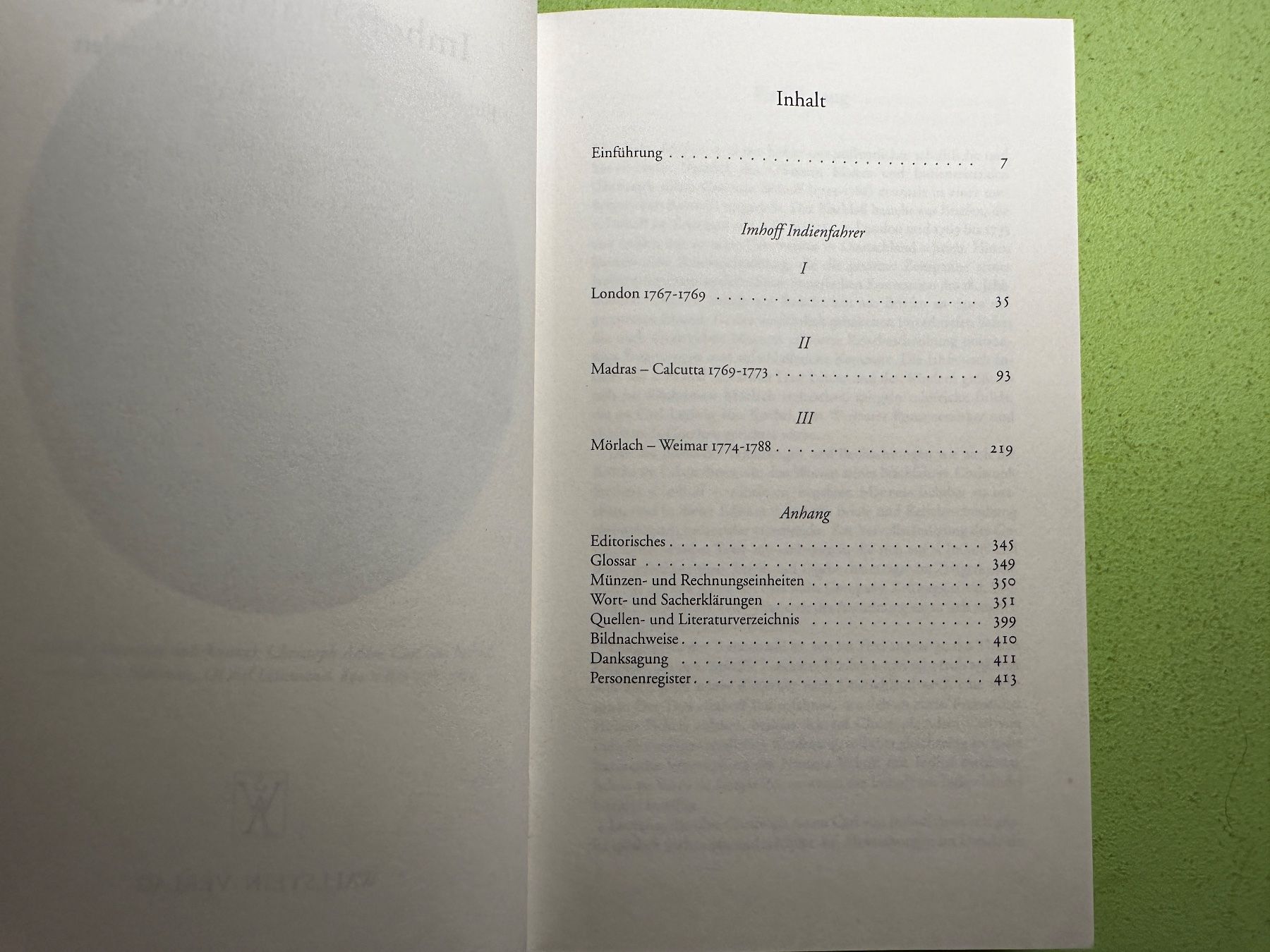 Bücher: Gerhard Koch: Imhoff Indienfahrer. Ein Reisebericht – Gebraucht aus Zürich von allp 3