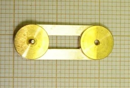 Suspension De Pendule Horloge – 21 X 4 Cm – Métal – Pour Horloge Comtoise, Murale, Etc.